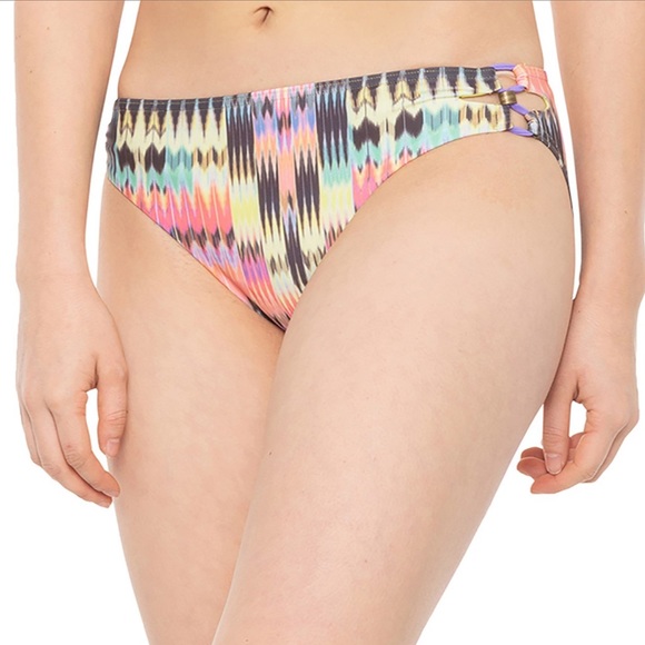 Prana Other - Prana bikini bottom, cutout sides and funky colors